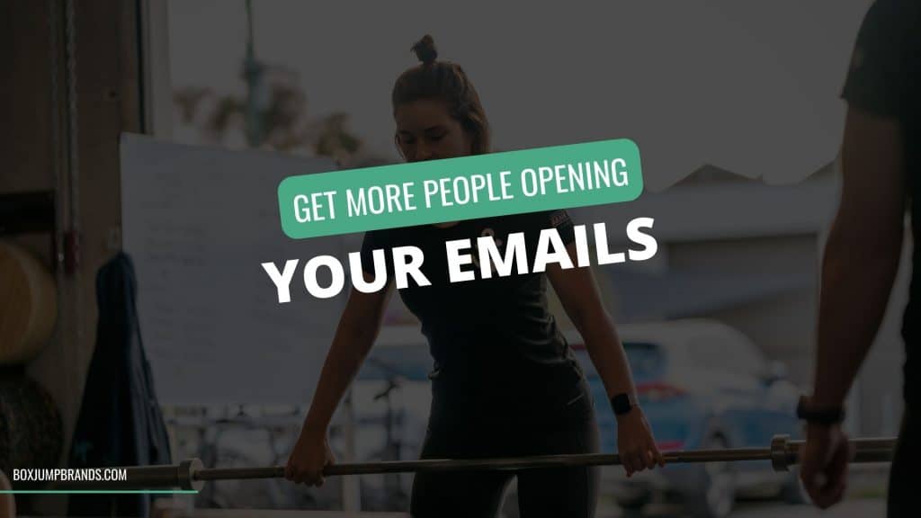 How to get more people to read your emails article thumbnail Crossfit Girl Hang Clean